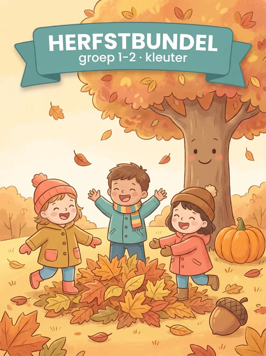 Herfstbundel · groep 1-2 · kleuter