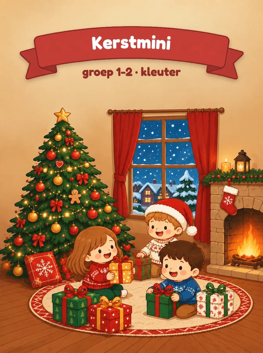 Kerstmini · groep 1-2 · kleuter