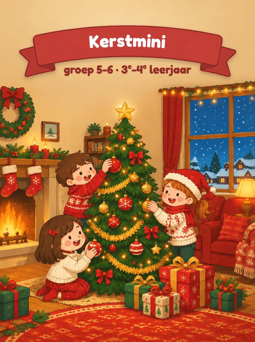 Kerstmini · groep 5-6 · 3e-4e leerjaar
