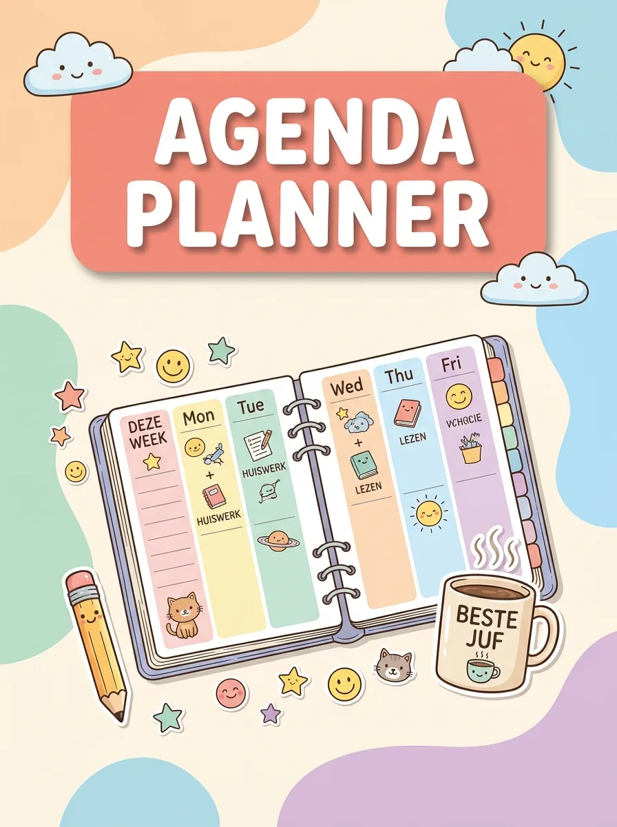 Leerkracht-agenda · planner