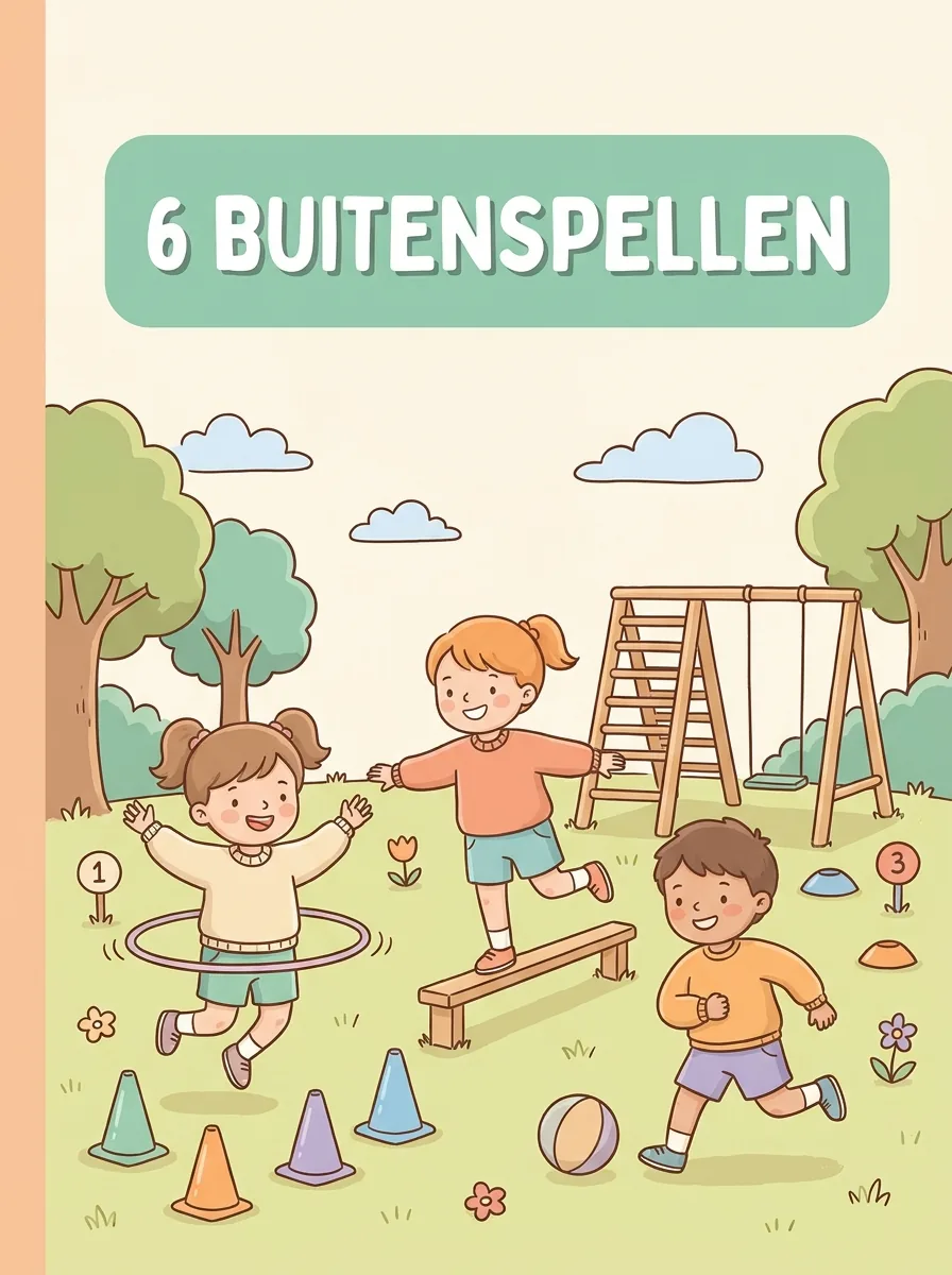 Bewegend leren · 6 spellen buitenlessen