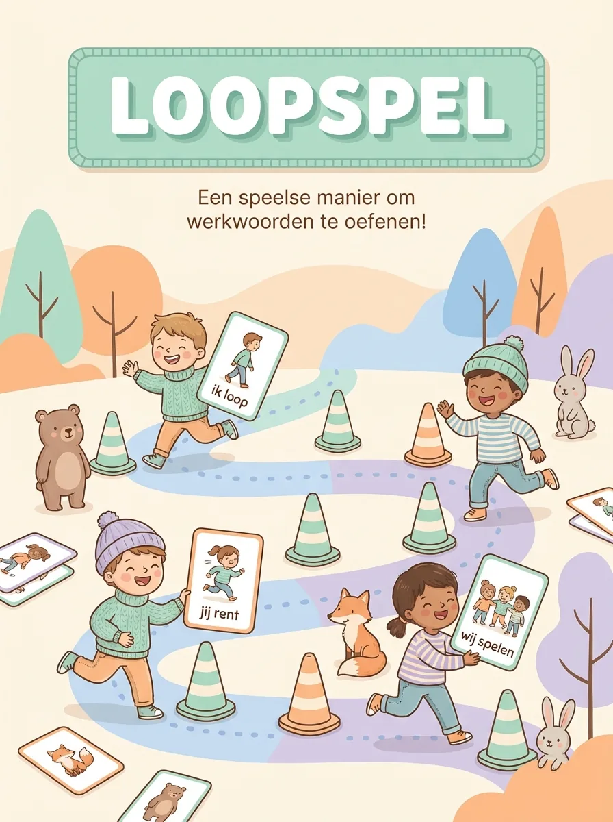 Zweeds loopspel · werkwoordspelling