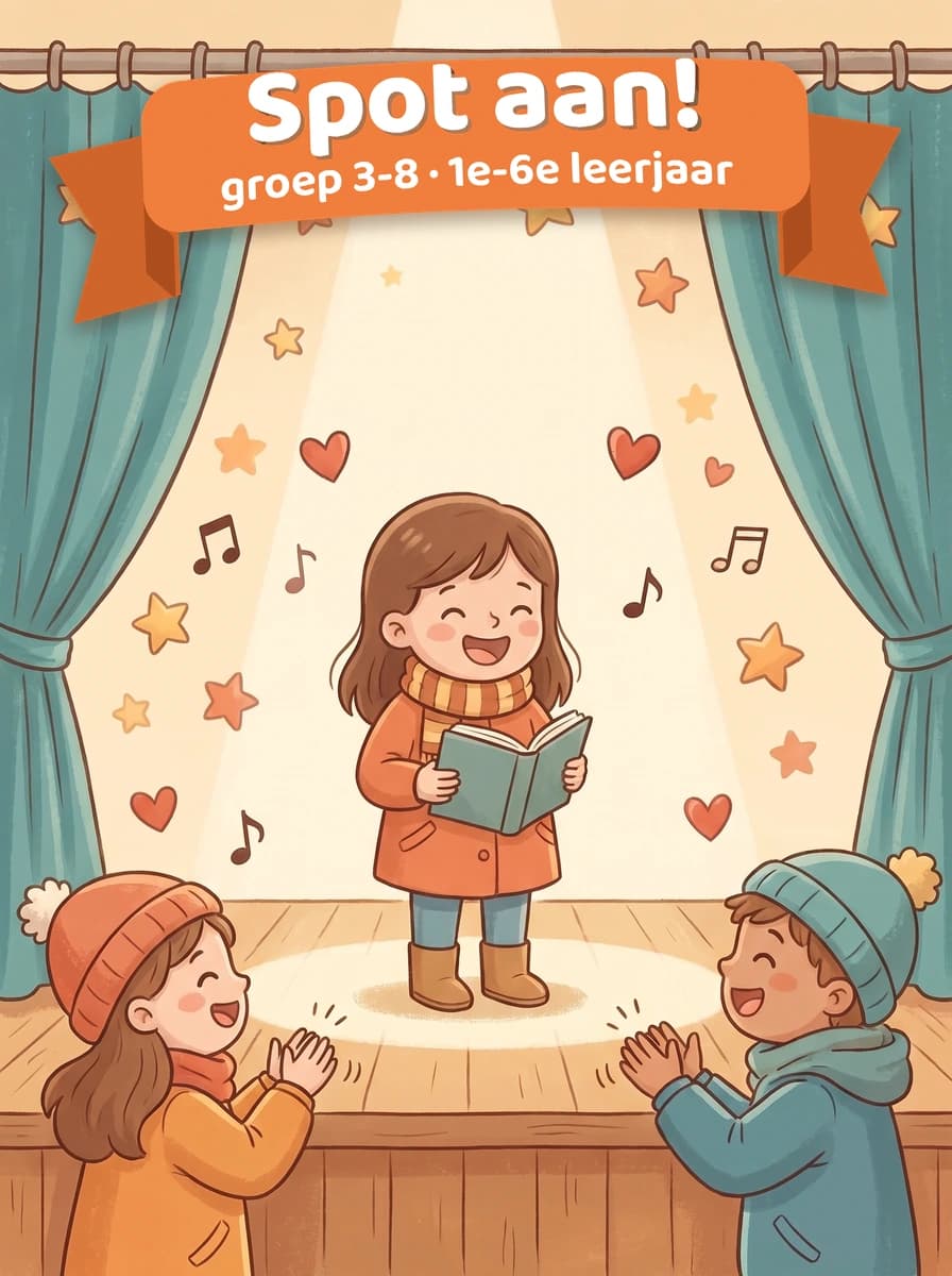 Spot aan! · gratis miniboekje · groep 3-8 · 1e-6e leerjaar